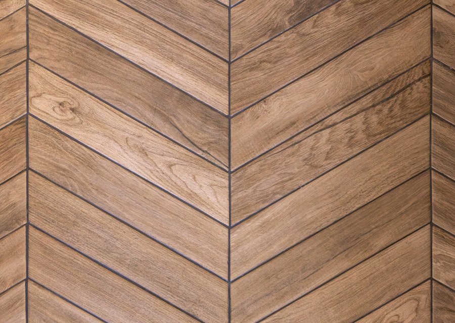 Flooring example — installation in progress